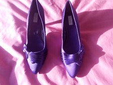 Untold purple satin court