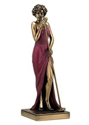 Female singer statue sculpture - statue,