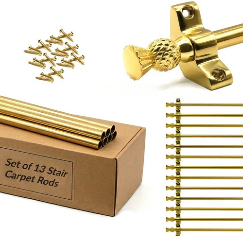 Set stair carpet rods - carpet,