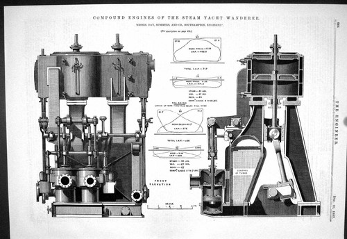 Old print engineering 1880 - old,