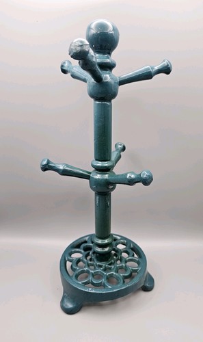 Cast iron mug cup - iron, rack