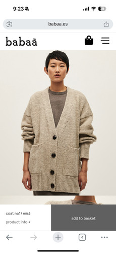 Babaa babaà coat - babaà, no