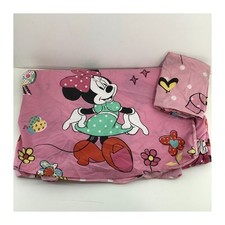 Disney Minnie Mouse Pink Bedding Set Single Pink Reversible