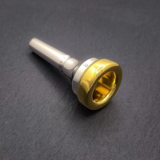 Denis Wick 2 Tenor Horn Mouthpiece 24ct Gold Rim & Cup Super Condition