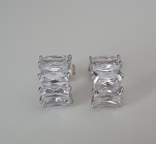 Sterling silver cubic zirconia - sterling,