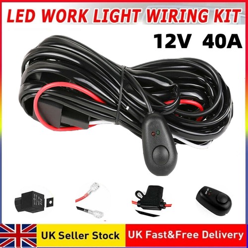 12v 40a led work light - led, bar