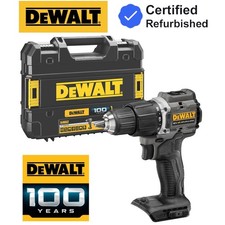 Dewalt DCD100N Black 18v XR Brushless Compact Combi Hammer Drill 100 Year + Case