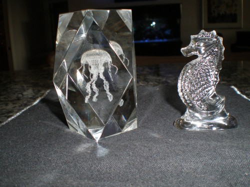 Waterford signed seahorse - waterford,