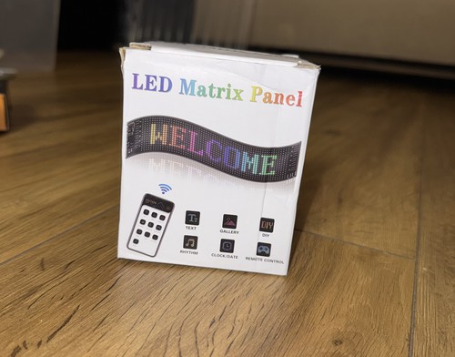 Led matrix panel programmable - led,