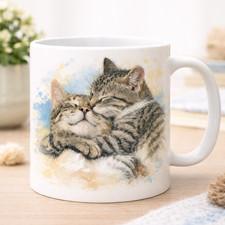Cats and Kittens Mug Ceramic