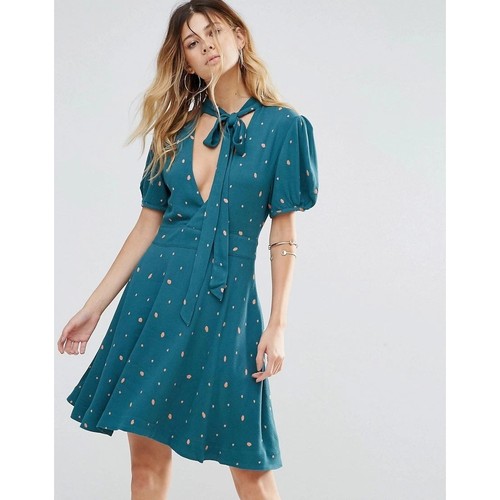 Free people teal abbie mini - people,