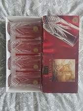 4 X CHANTILLY 24% LEAD CRYSTAL 28 cl TUMBLERS