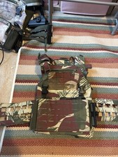 Rhodesian Brushstroke Camouflage Plate Carrier Airsoft