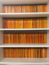 Vintage Penguin Classics 200 Orange Spine Paperback Fiction Literature Set