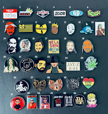 Hip Hop Rap Enamel Pins Music