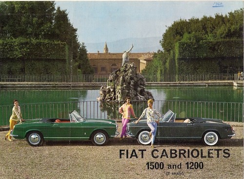 Fiat 1200 1500 s - &, cabriolet