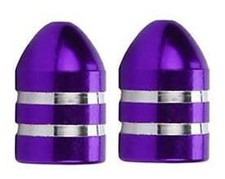 2 x Metallic PURPLE Metal
