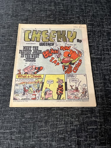 Cheeky weekly comic 15 april - weekly,