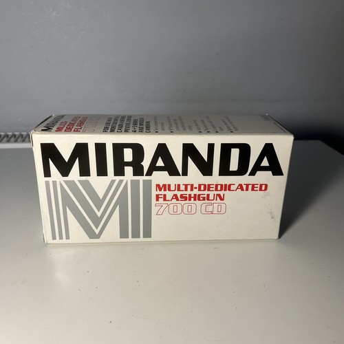 Miranda 700cd flash gun - miranda,