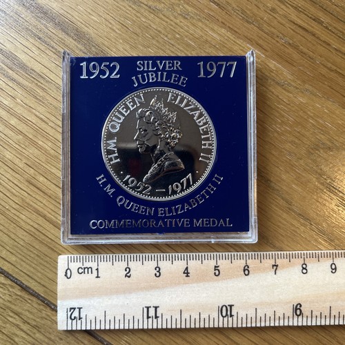 Silver jubileee commemorative - silver,