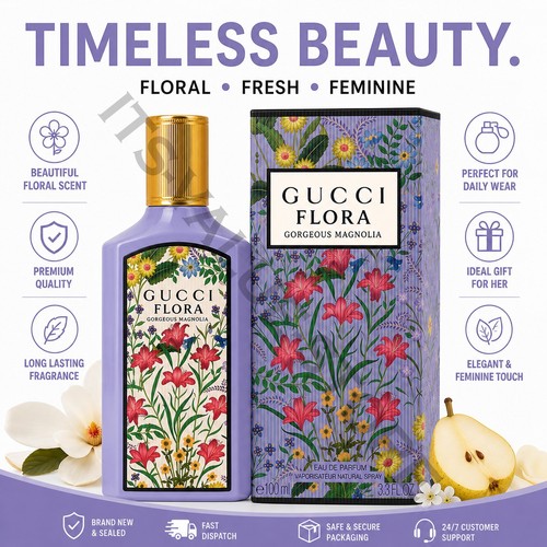 Gucci flora gorgeous magnolia - gucci,