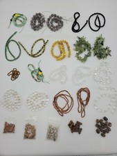 Natural Stone & Glass Beads, Very Nice and Large Lot
