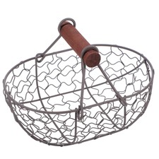Iron Shopping Basket Office