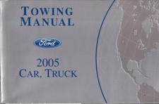 2005 Ford Lincoln Mercury Towing Manual - How to Tow Your Car or Truck