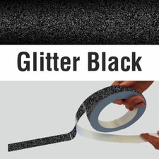 GLITTER BLACK Car Pinstripe