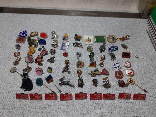 Vintage pins badges - vintage,