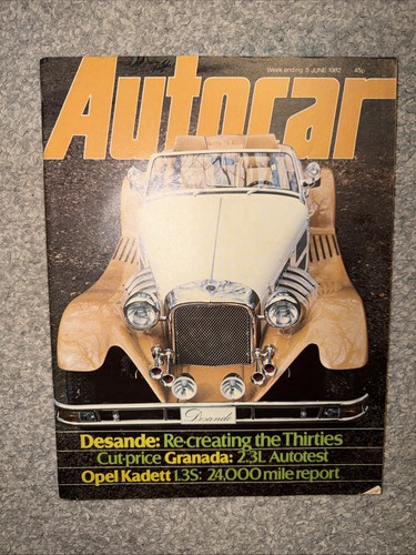 Autocar magazine june 1982 - autocar,