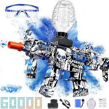 Electric Gel Ball Blaster, High Speed Automatic Splatter Ball Blaster with 6000