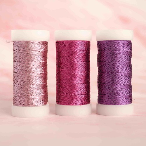 Metallic thread embroidery - metallic,