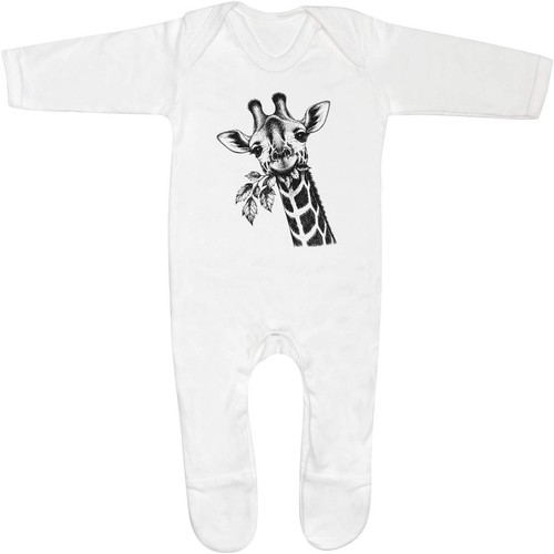 Giraffe baby sleepsuit - 'giraffe',
