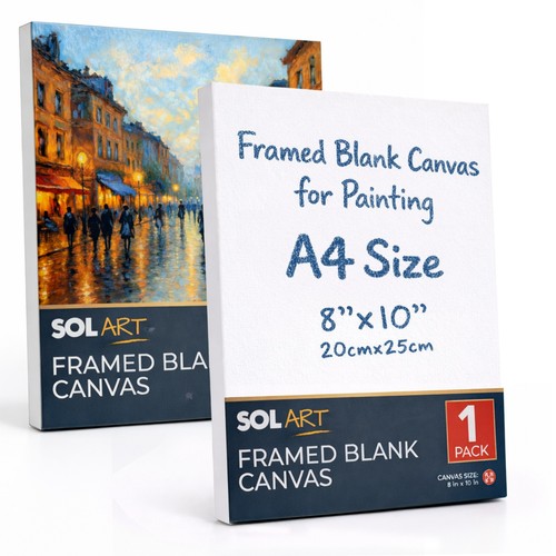 10pk framed blank - blank, canvas