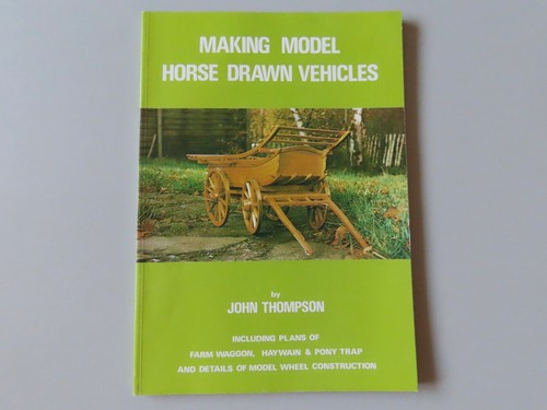 Making model horse drawn - horse,