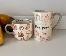 Hello Pumpkin - Milk Jug & Mug