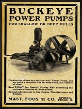 1912 Mast, Foos Pumps