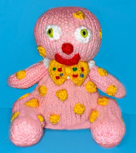 Knitting pattern mr blobby - knitting,