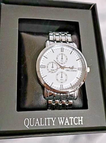 Orlando men silver tone - orlando,