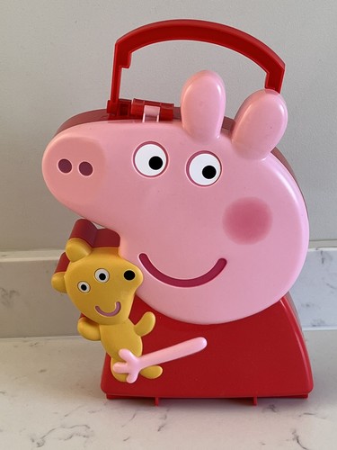 Peppa pig figure storage - peppa, case
