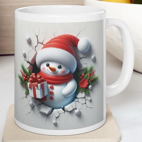 Christmas snowman mug perfect - christmas,