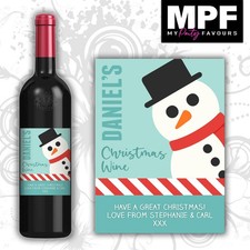 Personalised CHRISTMAS Wine