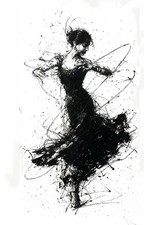 Dynamic Dance Illustration -