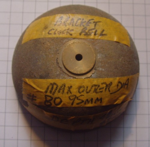 Clock bell for bracket - clock,