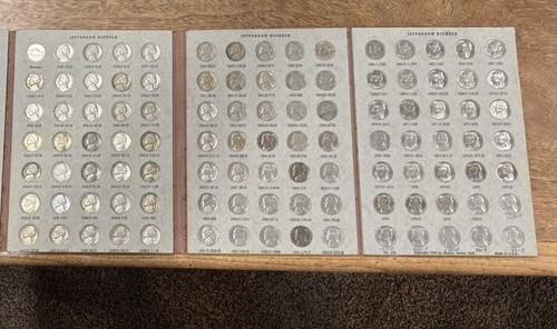 1938 1982 jefferson nickel - nickel, set