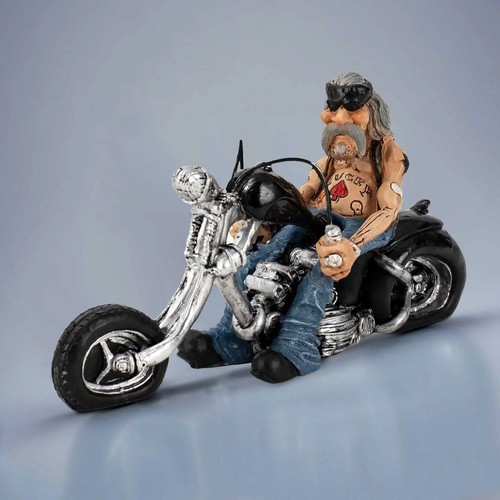 Funny biker resin - biker,