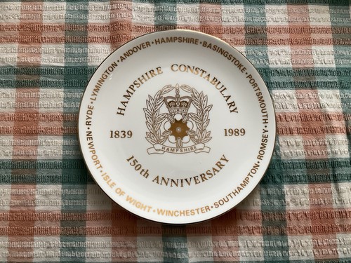 Retro commemorative plate - commemorative,