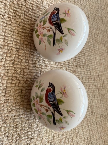 Old vintage porcelain door - old,