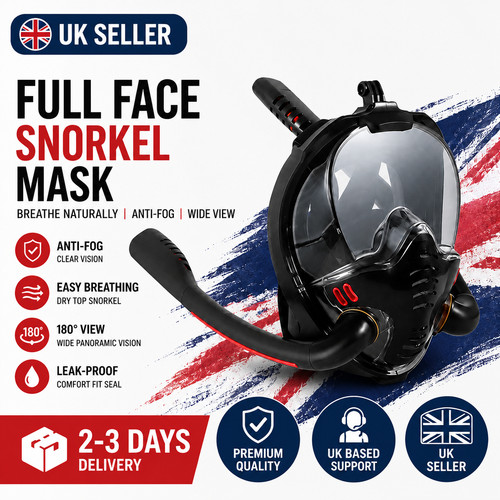 Full snorkel mask set scuba - snorkel,